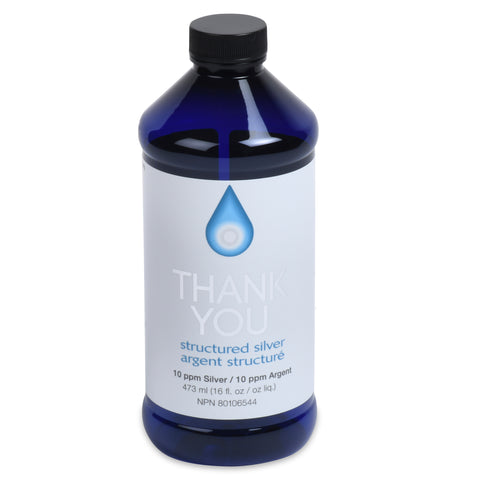 Thank You Structured Silver Solution - Single Bottle
