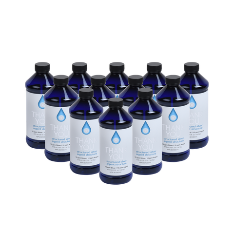 Thank You Structured Silver Solution: 12 Bottles (save $209.40)