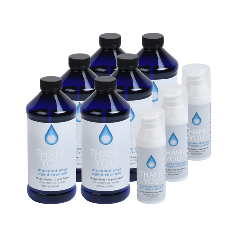 Thank You Structured Silver - 6+3 Combo (save $131.55)