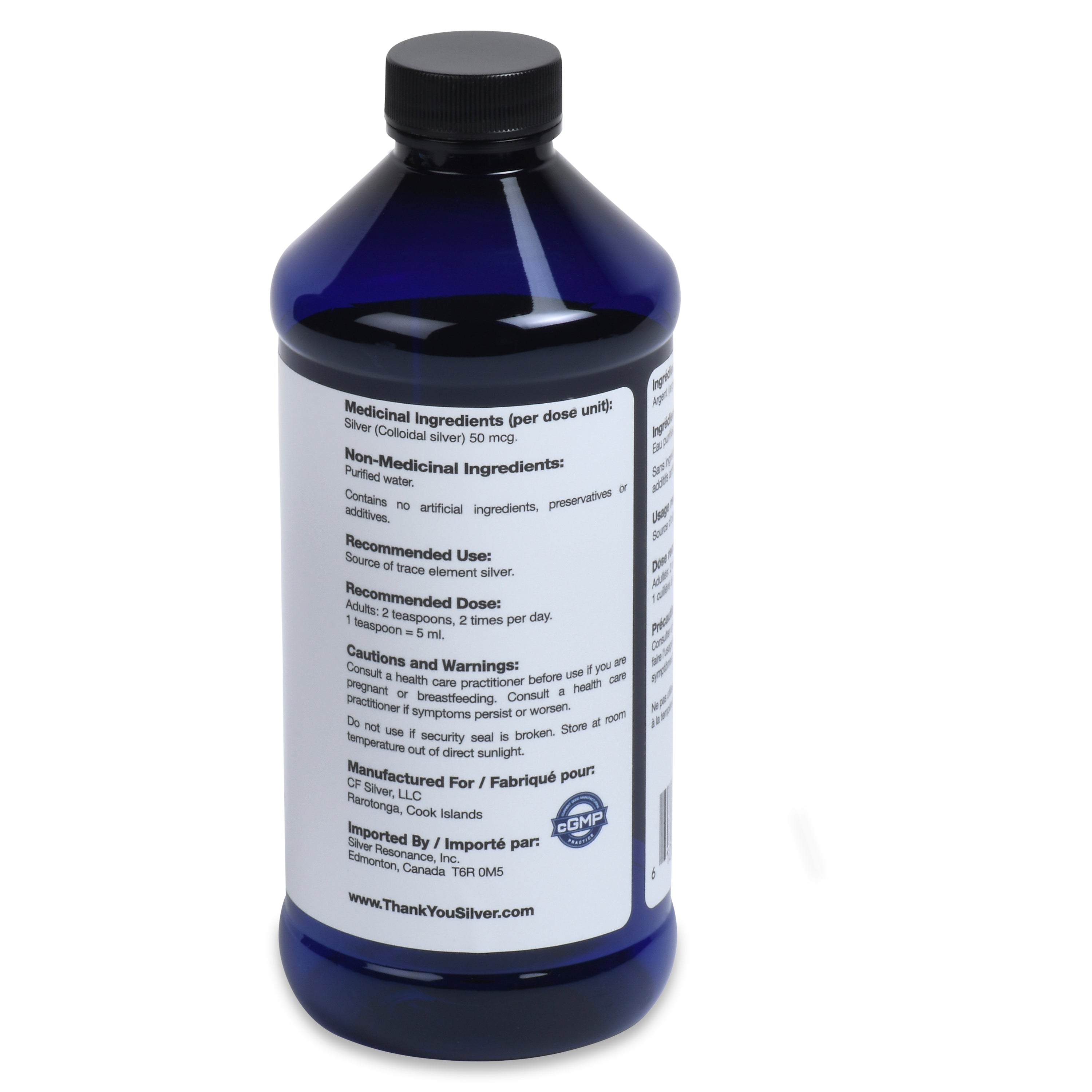 Structured Silver Solution Structured Silver Solution - 1 Bottle – Thank You Silver Canada
